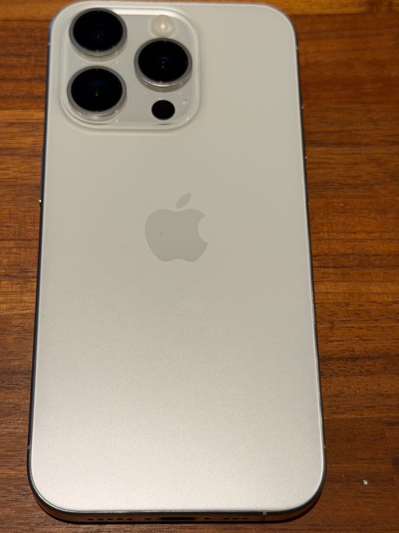 iPhone 15Pro ホワイトチタニウム 128GB SIMフリー