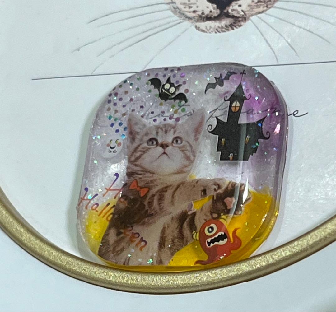 感謝価格(ㅅ´꒳` )コウモリ捕まえるにゃーレジンヘアゴム