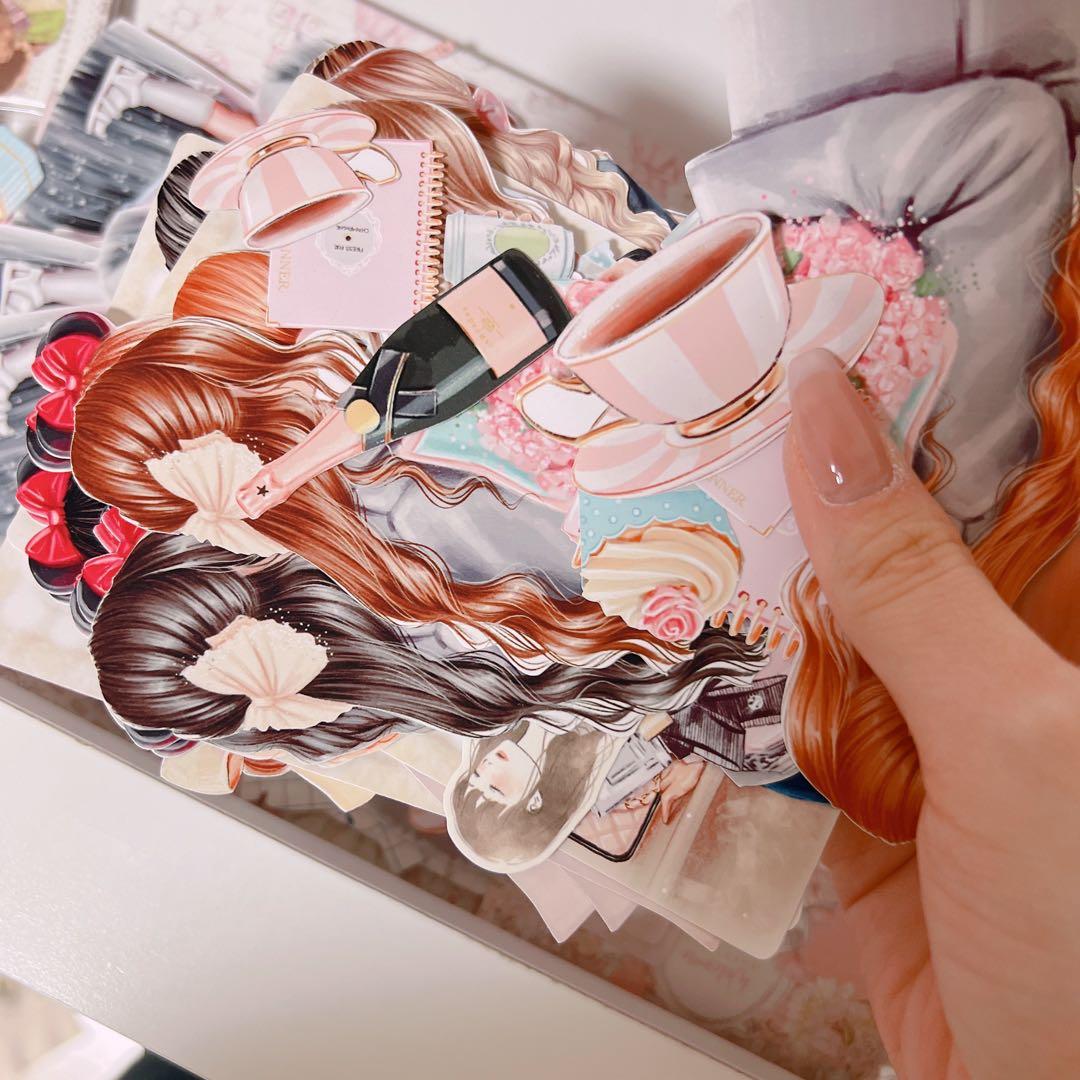 紙モノ コラージュ素材 マステ おすそ分け メモ帳 デザペ まとめ売り