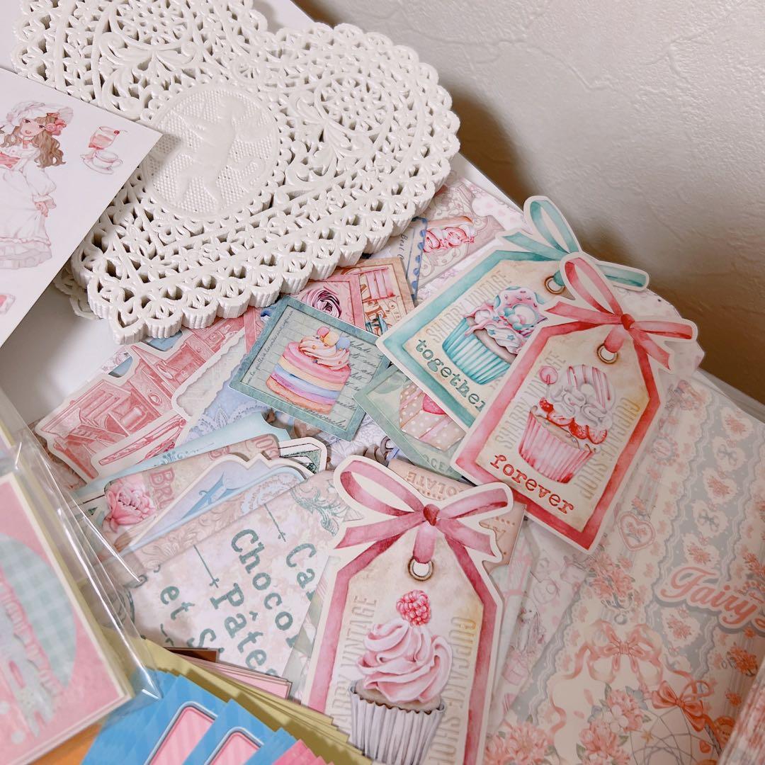 紙モノ コラージュ素材 マステ おすそ分け メモ帳 デザペ まとめ売り