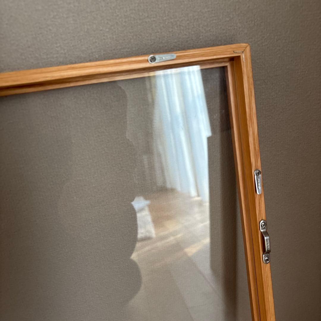 北欧暮らしの道具店　オリジナルポスター シルクスクリーン 北欧のお皿　額付き