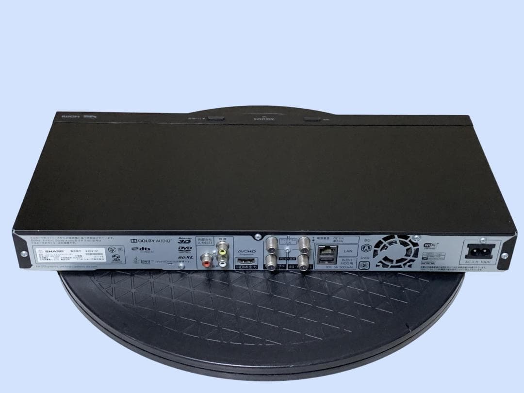 M9880 SHARP AQUOS☆HDD/BDレコーダー☆BD-NW1200