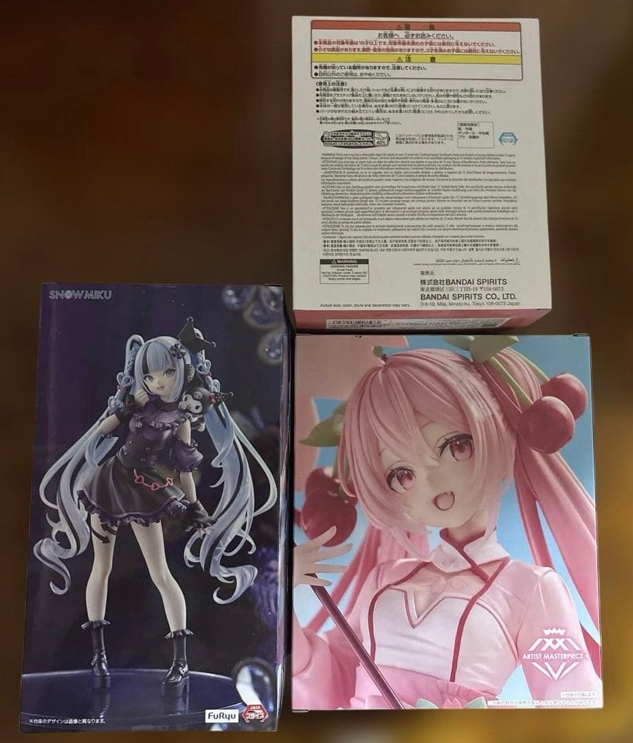 【初音ミク】 フィギュア ✨3種セット✨シャアザクぐるみ・雪ミク・桜ミク