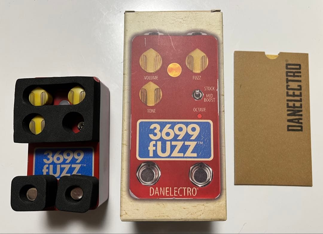 【美品】DANELECTRO 3699 FUZZ ギターエフェクター