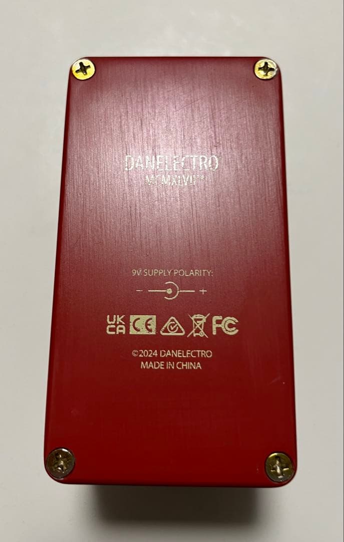 【美品】DANELECTRO 3699 FUZZ ギターエフェクター