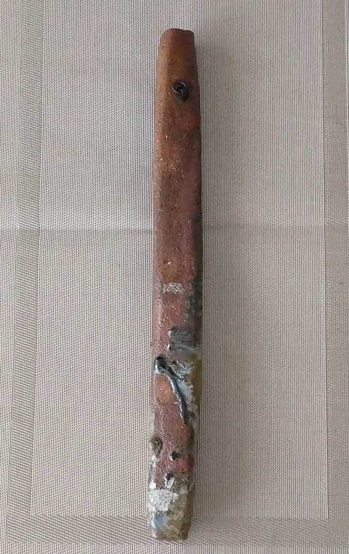 越前　掛花入　西浦武 N1