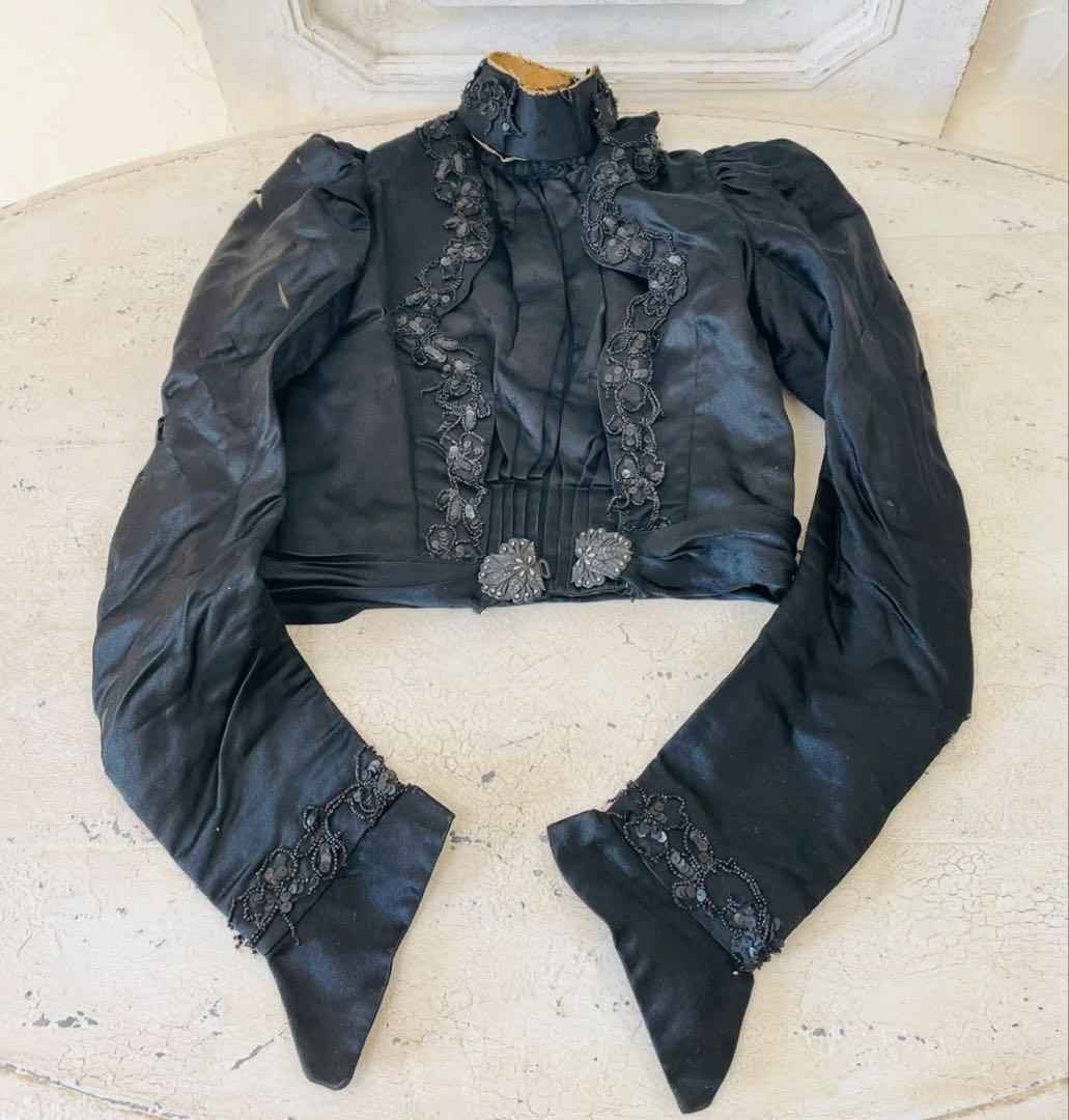 アンティークドレス　ヴィクトリアン ボディス＋スカート＋帽子set