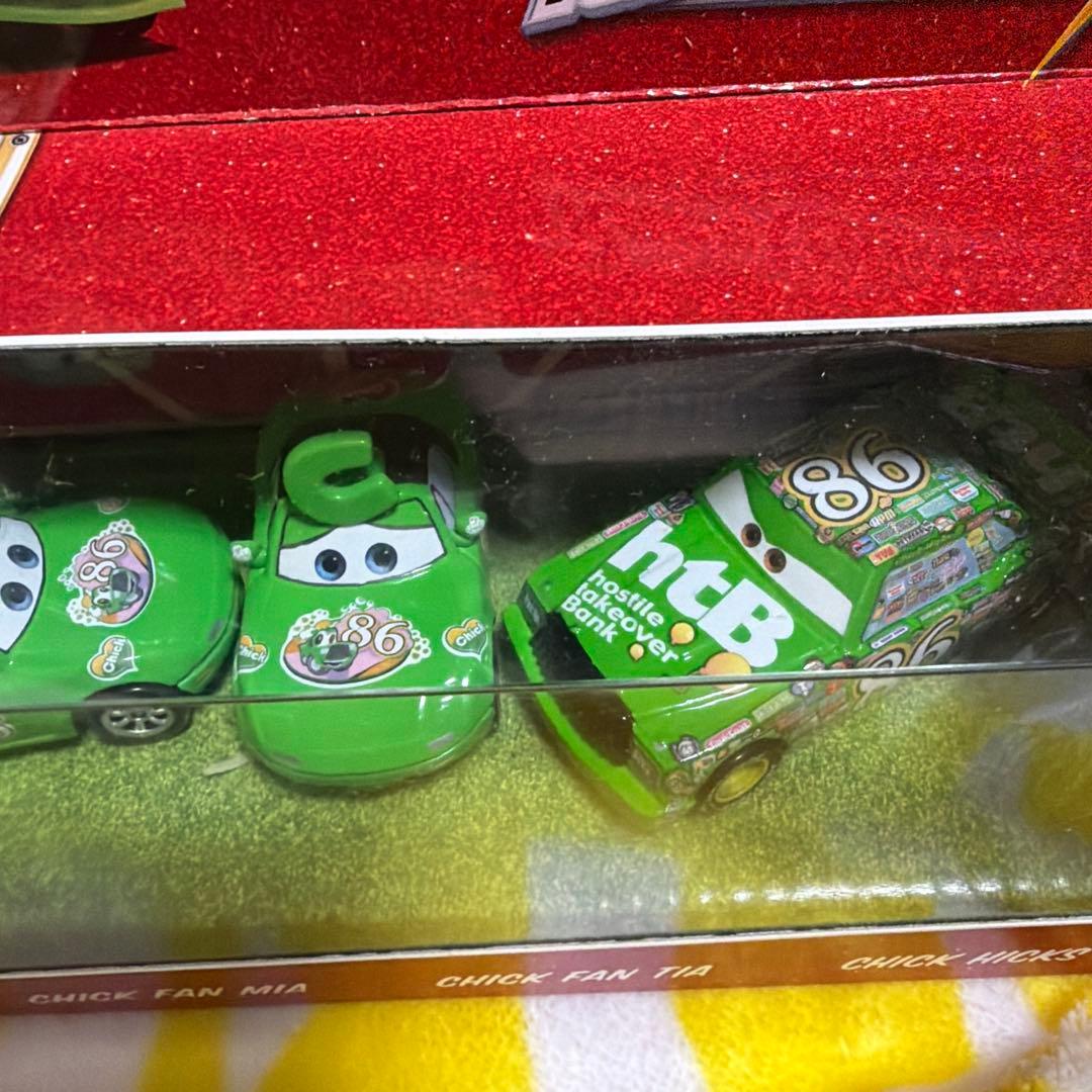 Cars 3台セット チャックファンミア/ティア/ヒックス