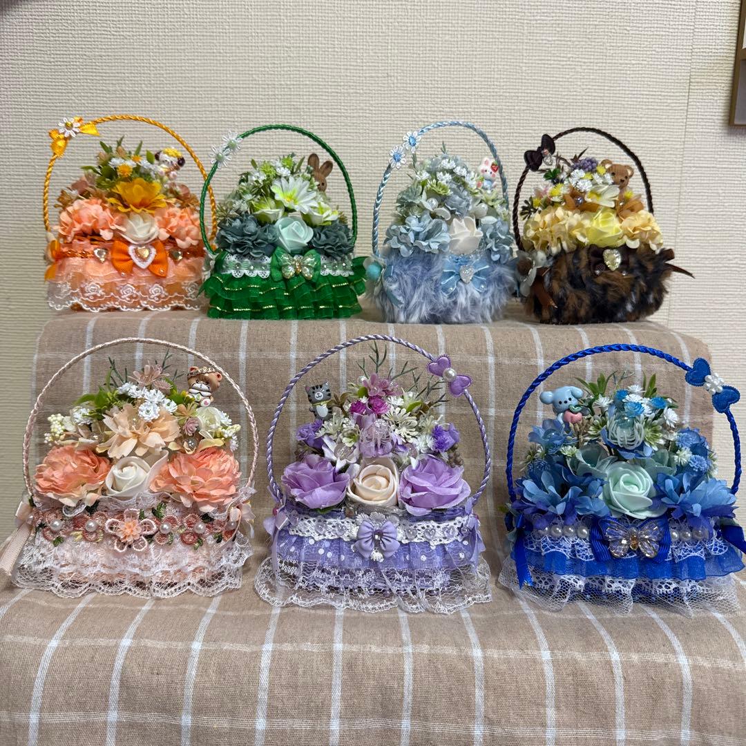 ともぞう　フラワーソープバスケットNo.374