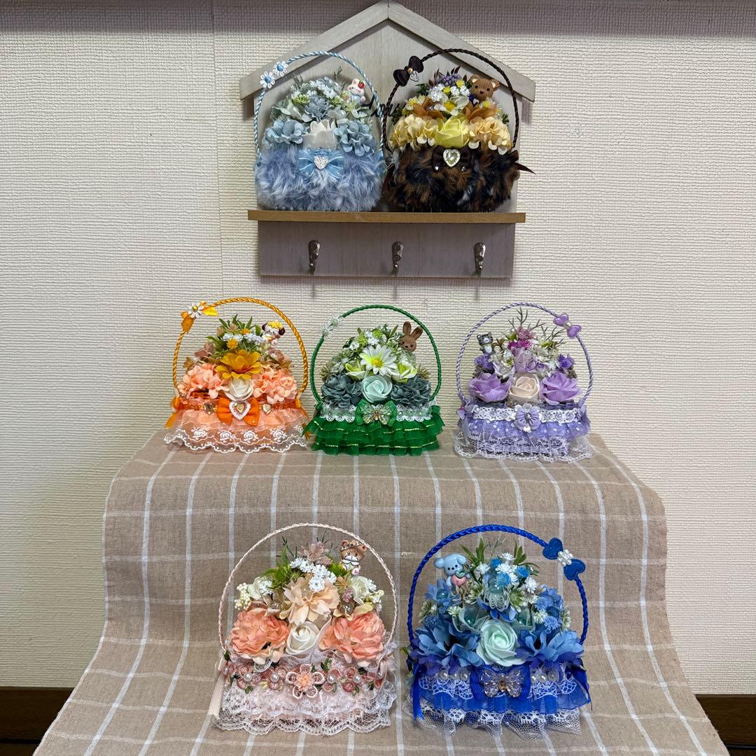 ともぞう　フラワーソープバスケットNo.374