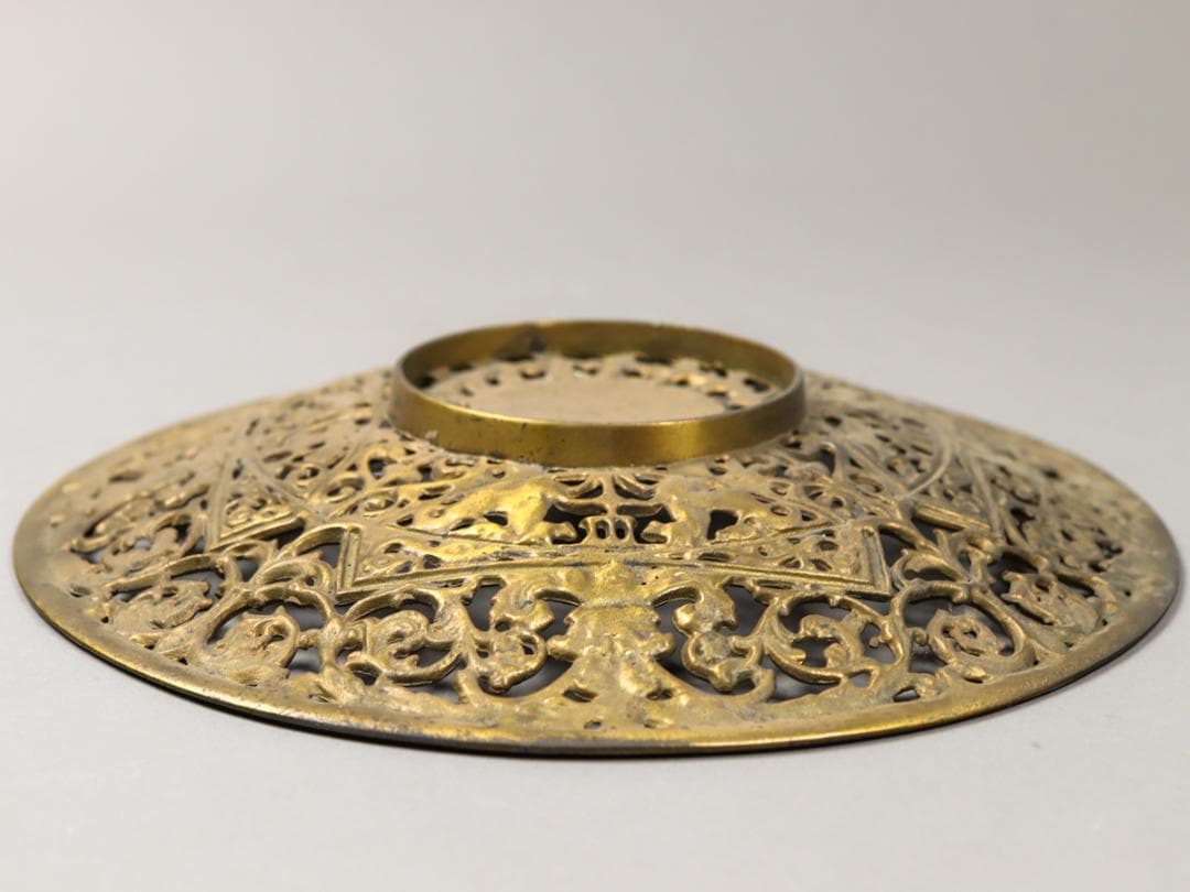 カルル・フリードリッヒ・シンケル 真鍮製 海馬と人魚 ウォッシュコンポート