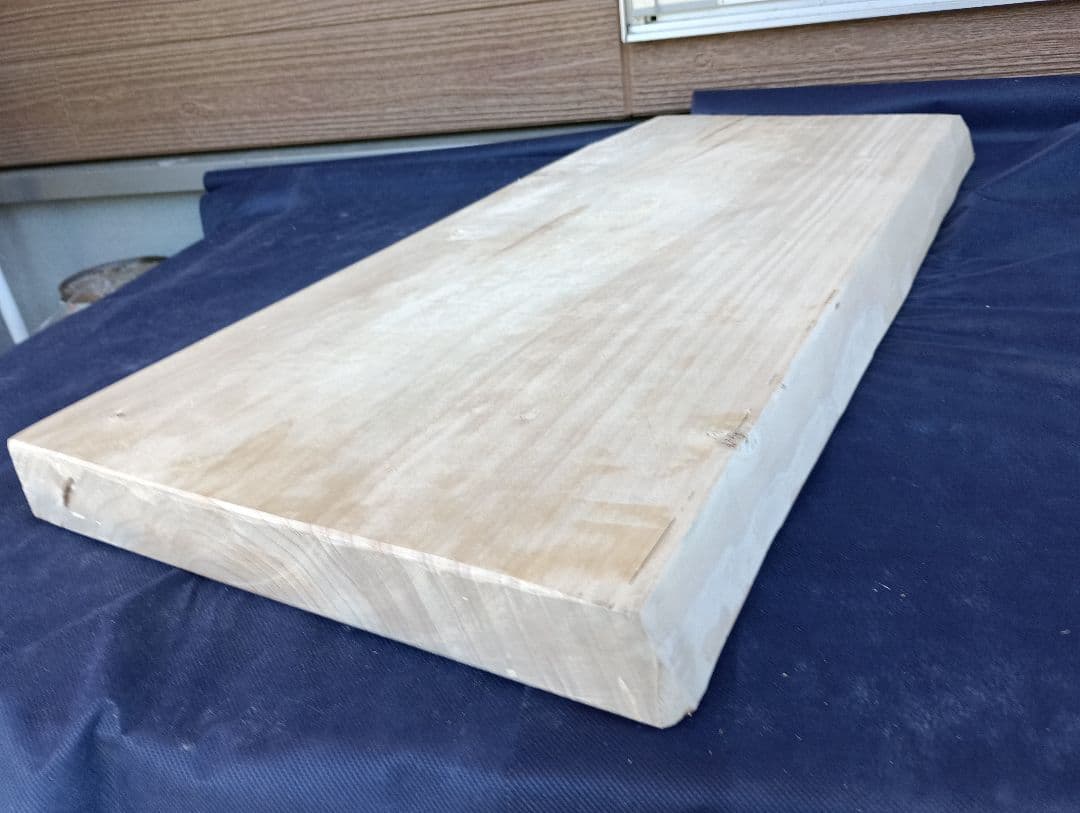 銀杏まな板　カンナ仕上げ　1枚もの　特上