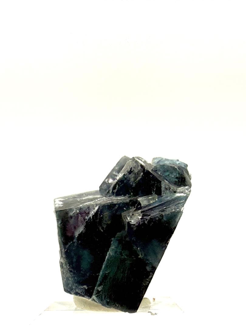 ブルー　フローライト　原石　鉱物　標本　天然石　石　バタフライポケット