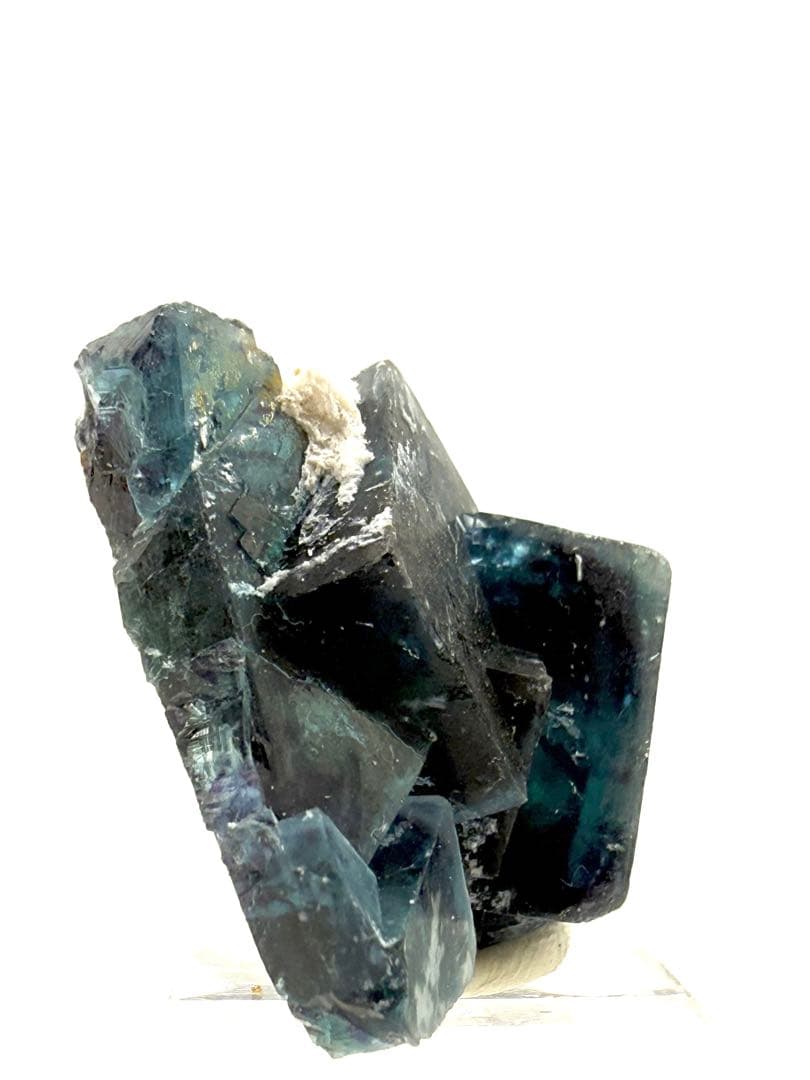 ブルー　フローライト　原石　鉱物　標本　天然石　石　バタフライポケット