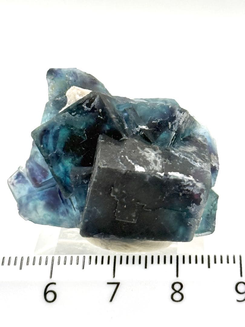 ブルー　フローライト　原石　鉱物　標本　天然石　石　バタフライポケット