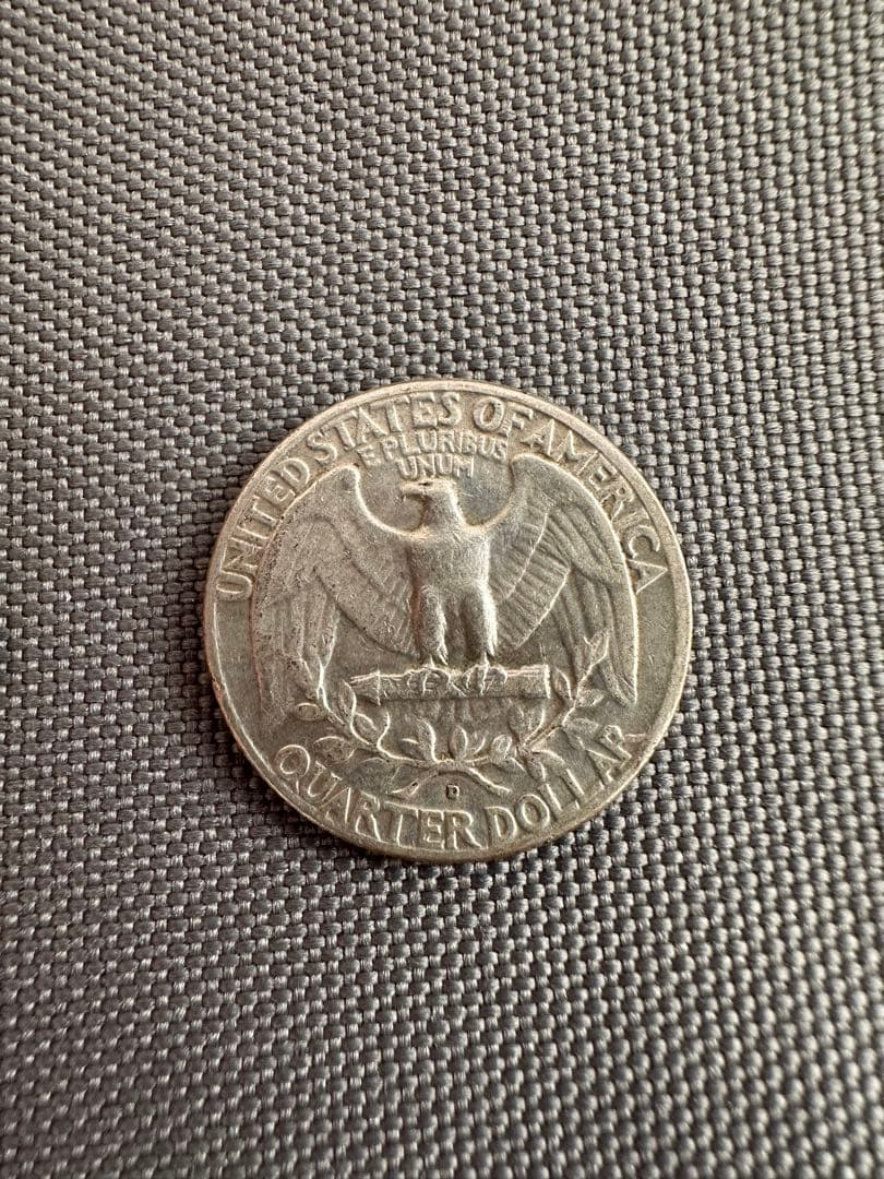 ブ*ー様 クォーターダラー　旧硬貨　銀貨　4枚