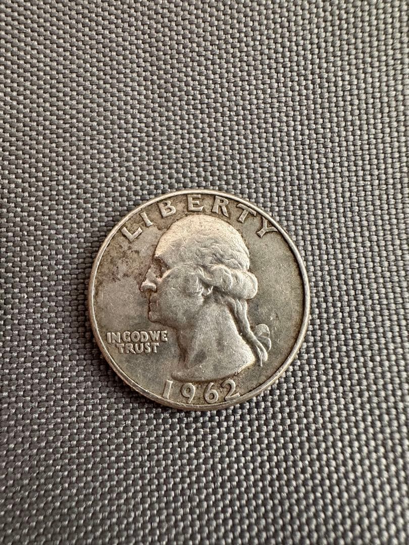 ブ*ー様 クォーターダラー　旧硬貨　銀貨　4枚