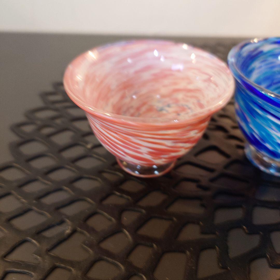 琉球ガラス　カップ3個セット