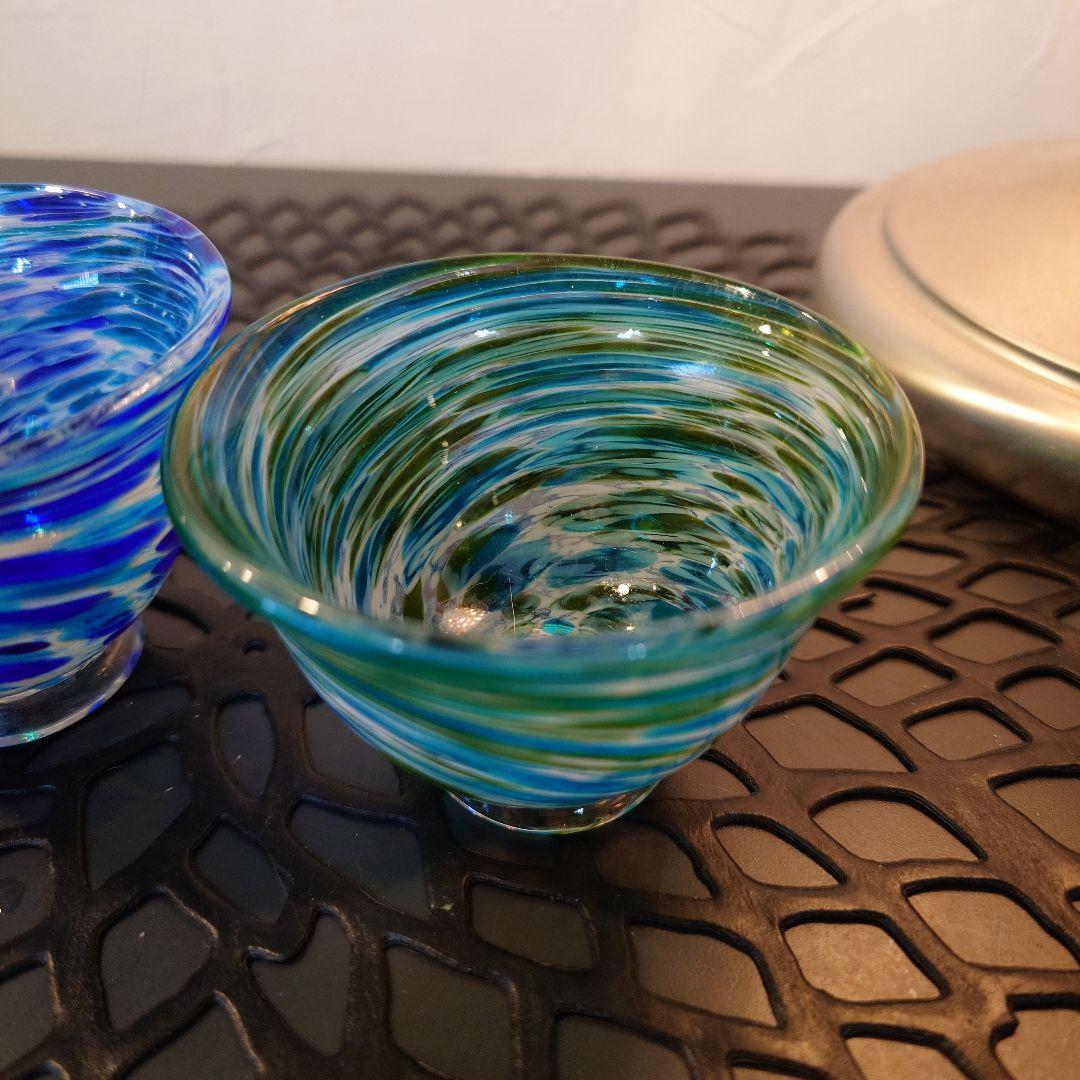 琉球ガラス　カップ3個セット