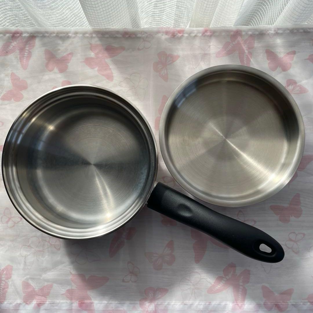 【中古美品】アムウェイ クイーンクック小ソースパン　状態良好