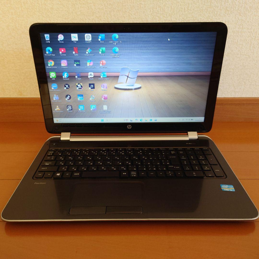 設定済✨️HPノートパソコン✨️大容量SSD480GB✨️Win11＆オフィス
