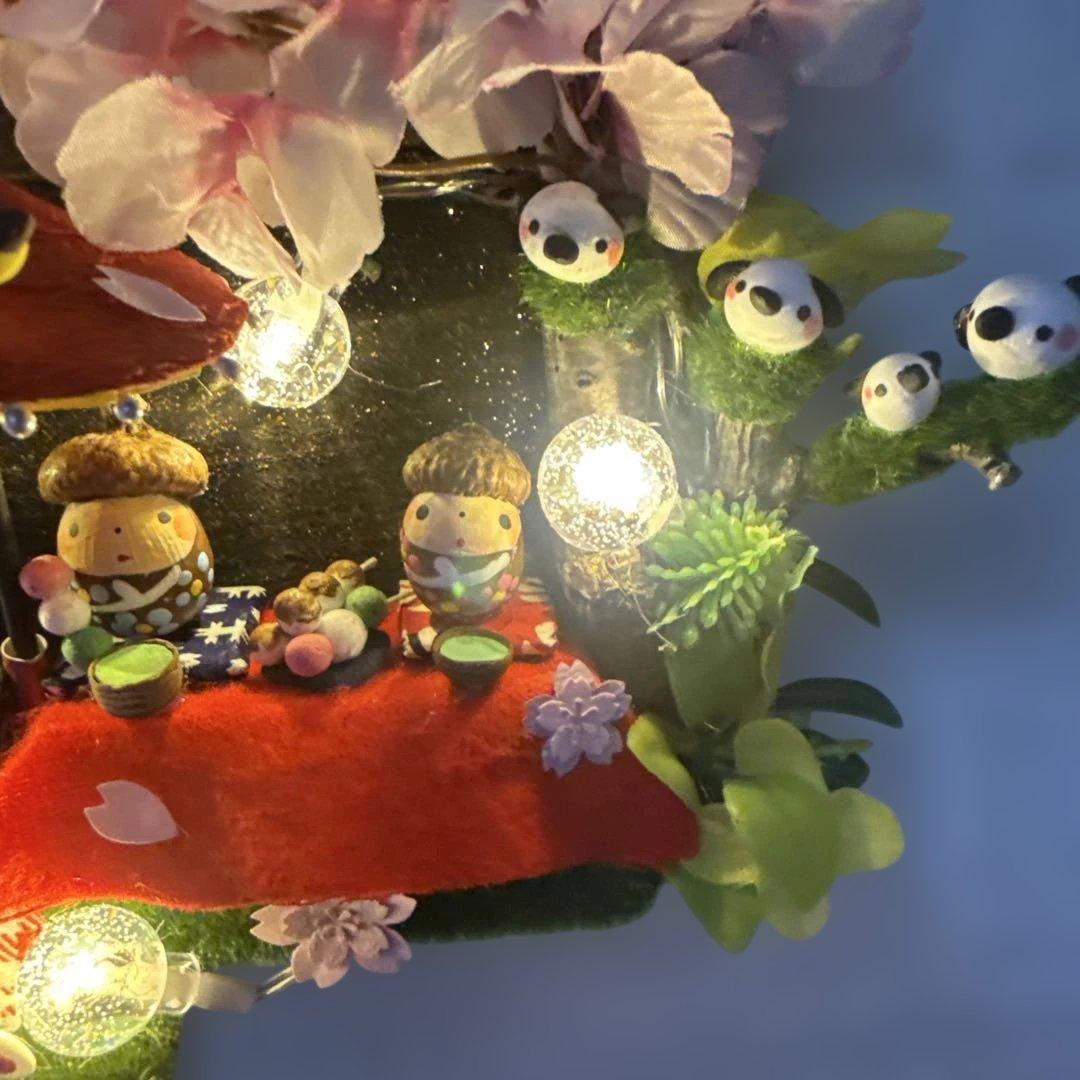 どんぐりアート♡春のオブジェオーダー一式♡