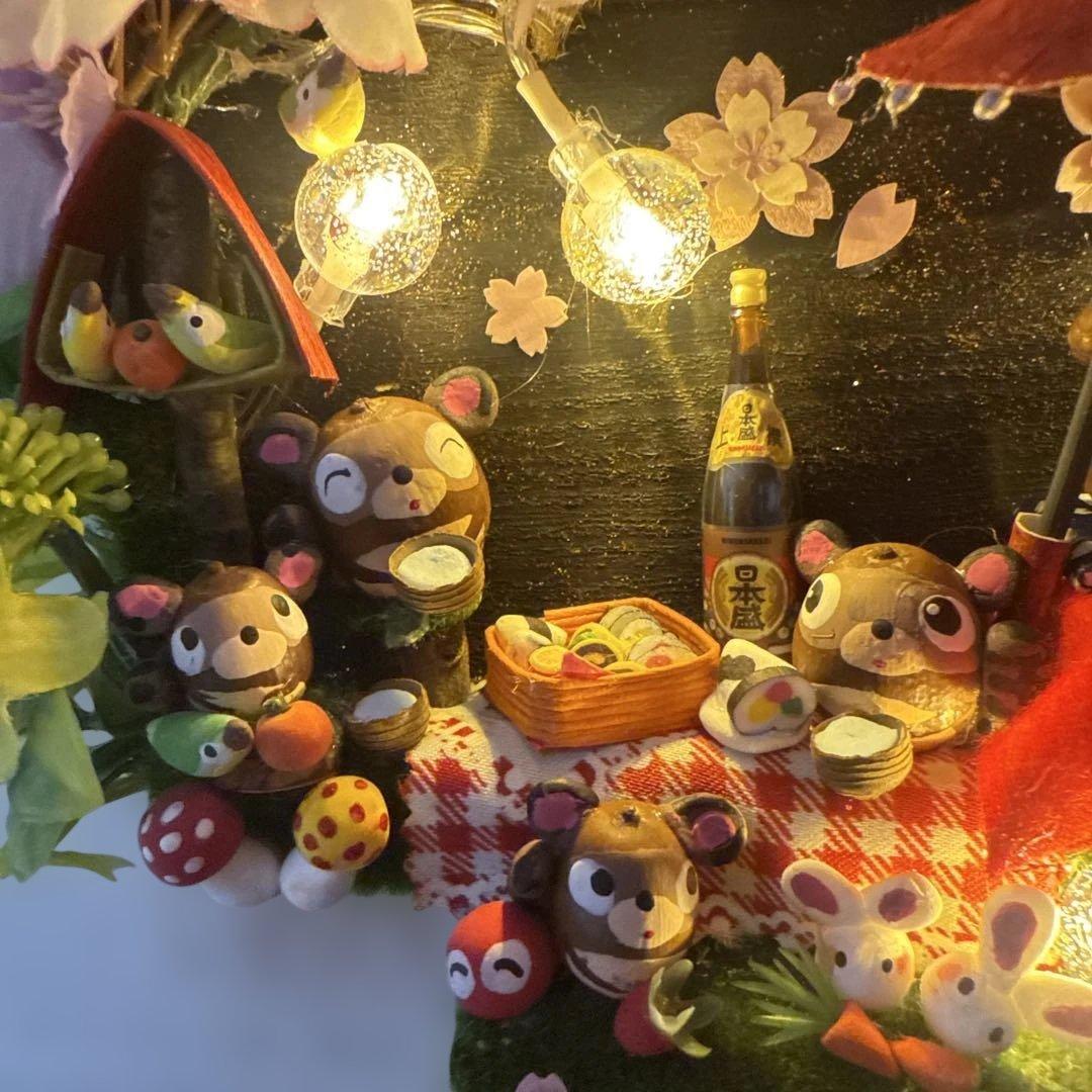 どんぐりアート♡春のオブジェオーダー一式♡