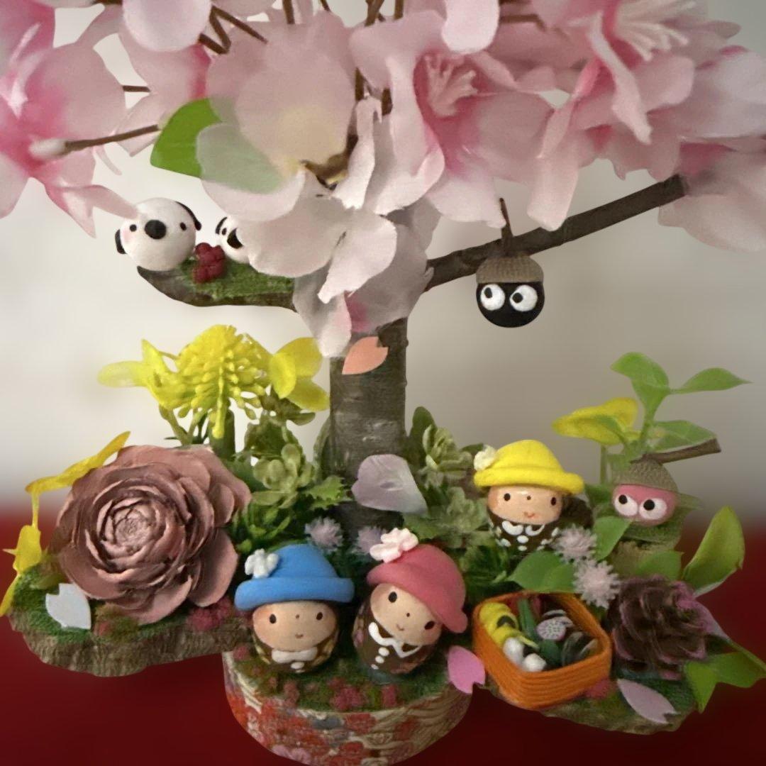 どんぐりアート♡春のオブジェオーダー一式♡