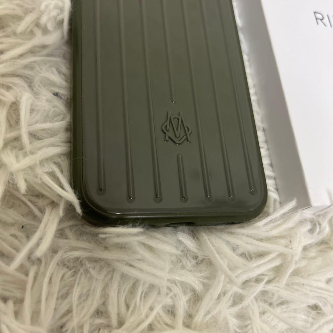 【極美品】RIMOWA iPhone13Pro ケース ダークグリーン