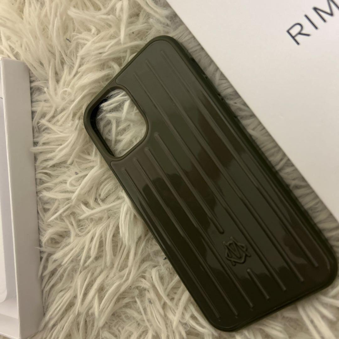 【極美品】RIMOWA iPhone13Pro ケース ダークグリーン