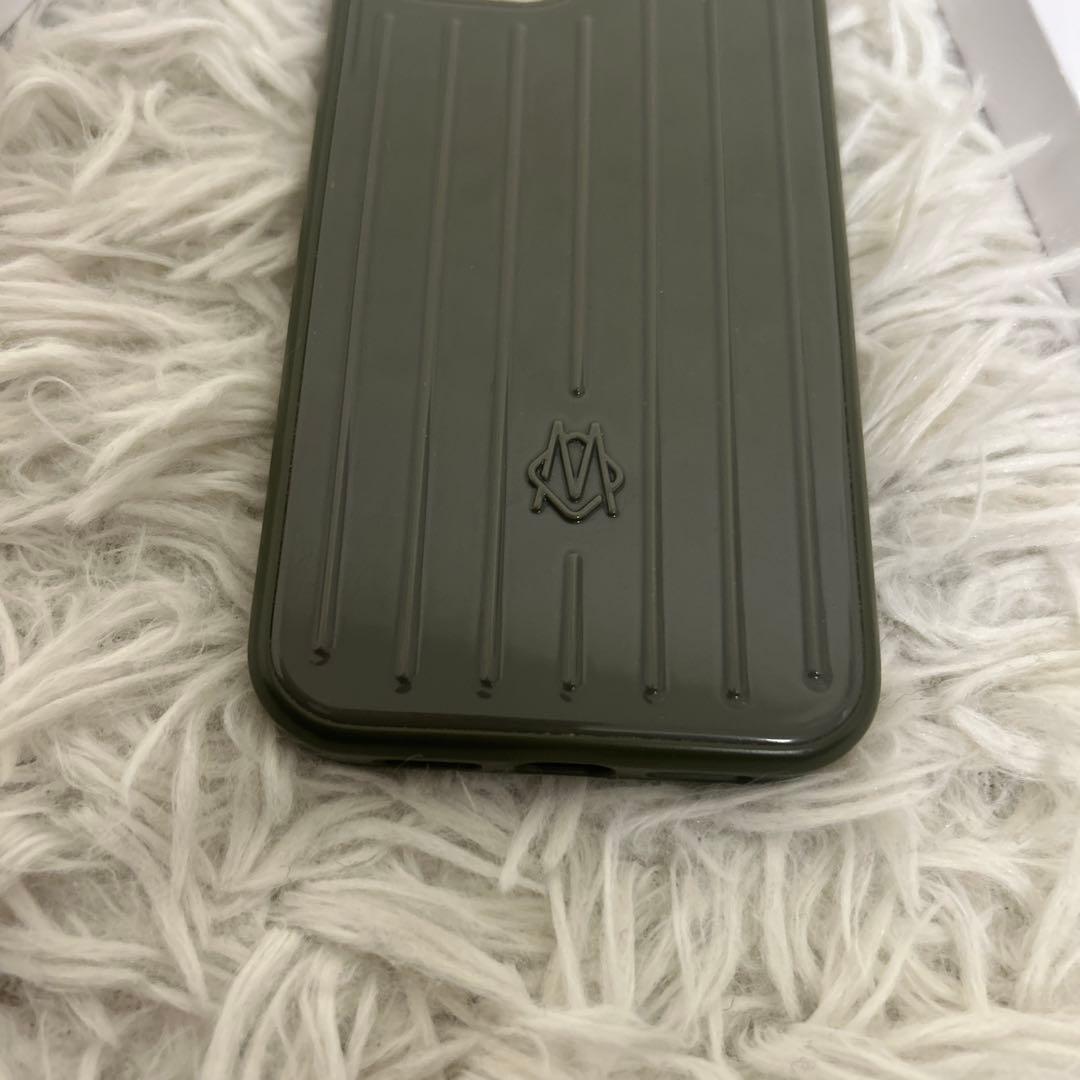 【極美品】RIMOWA iPhone13Pro ケース ダークグリーン