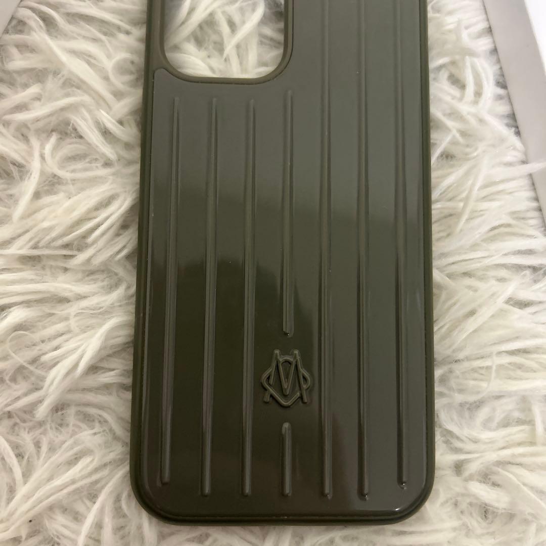 【極美品】RIMOWA iPhone13Pro ケース ダークグリーン