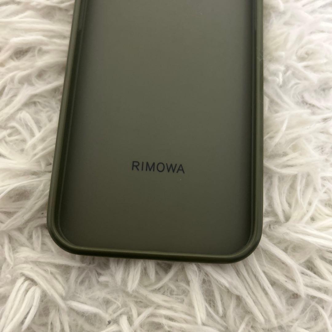 【極美品】RIMOWA iPhone13Pro ケース ダークグリーン