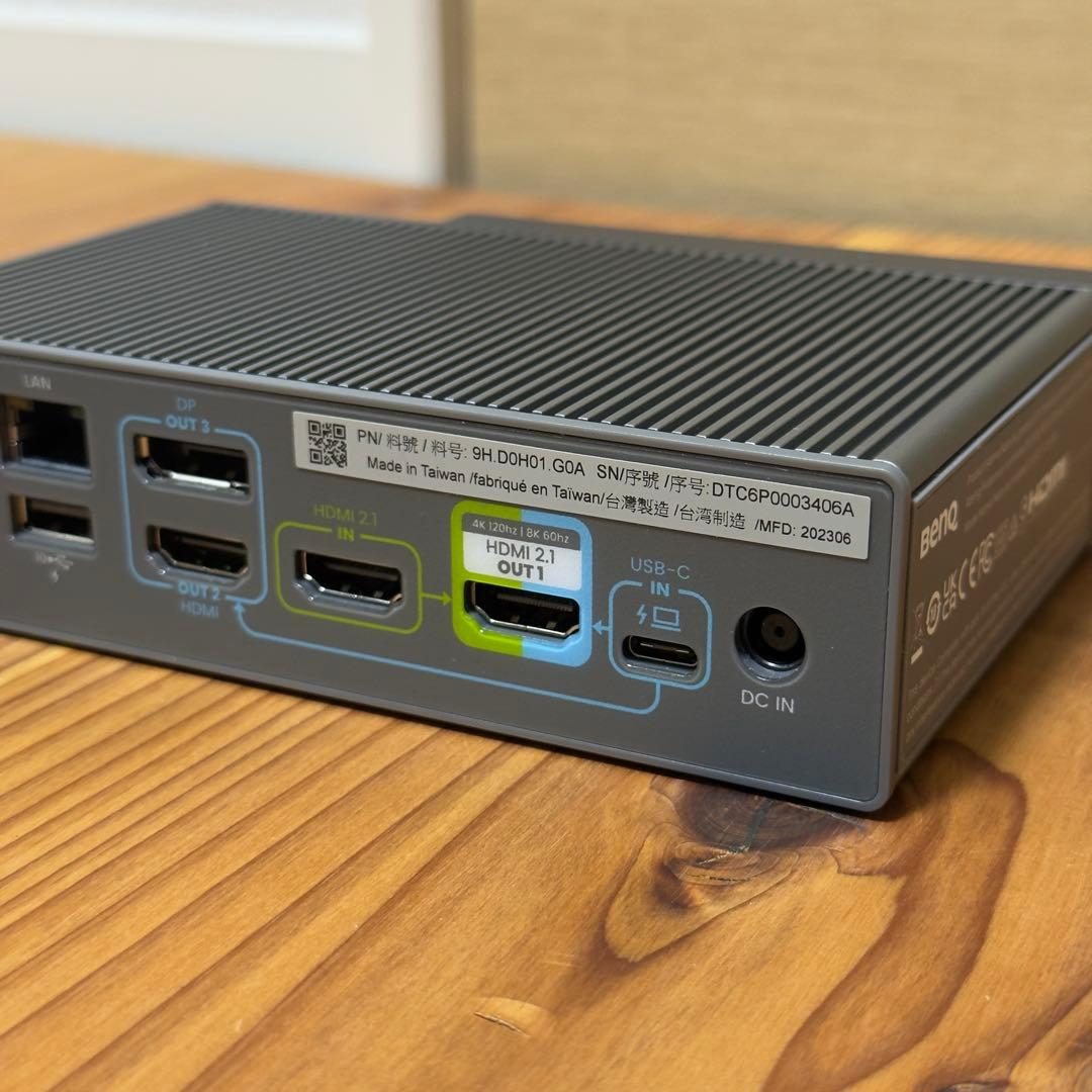 BenQ beCreatus DP1310 13-in-1ドッキングステーション