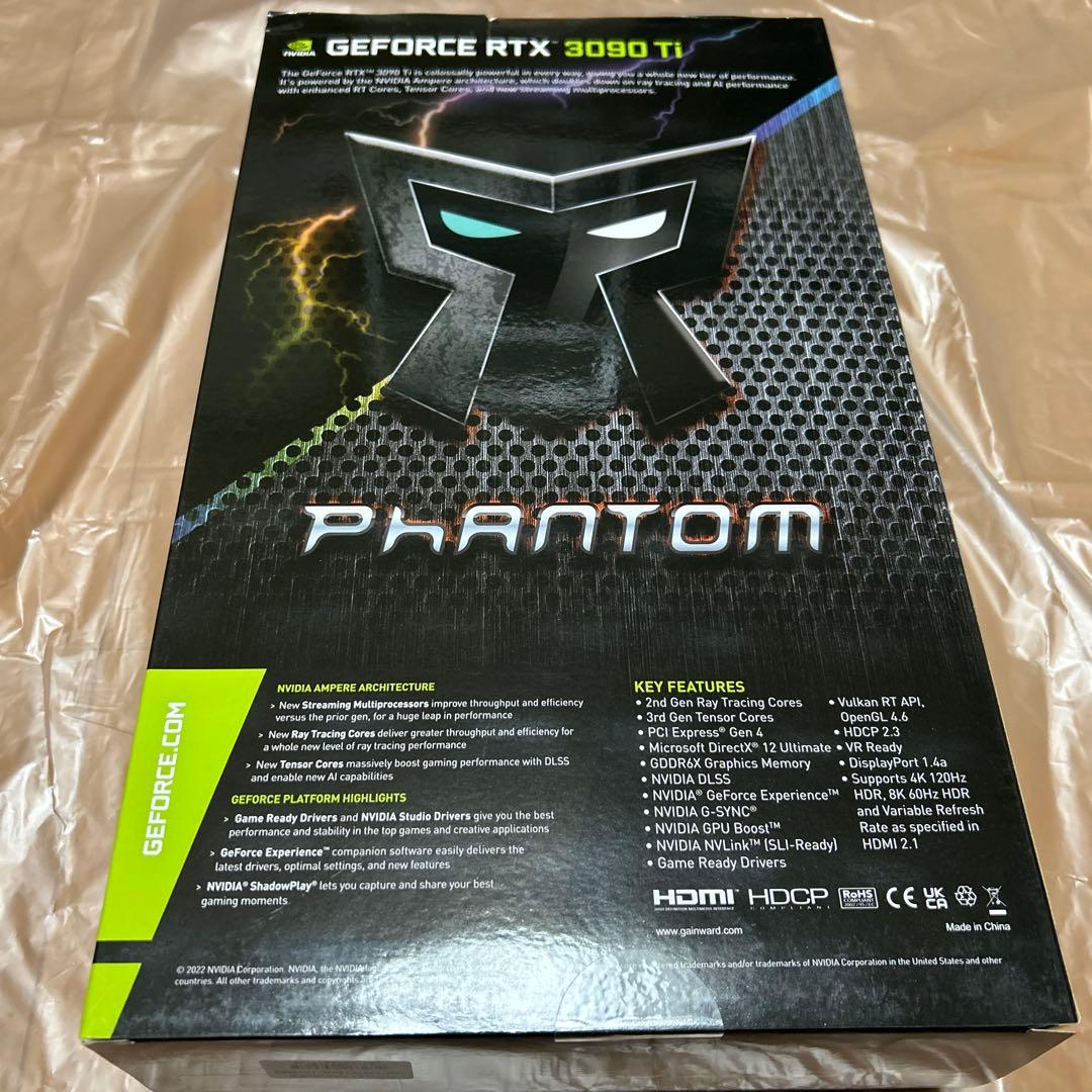 グラフィックボード・グラボ・ビデオカード GAINWARD GeForce RTX3090Ti PHANTOM 24GB