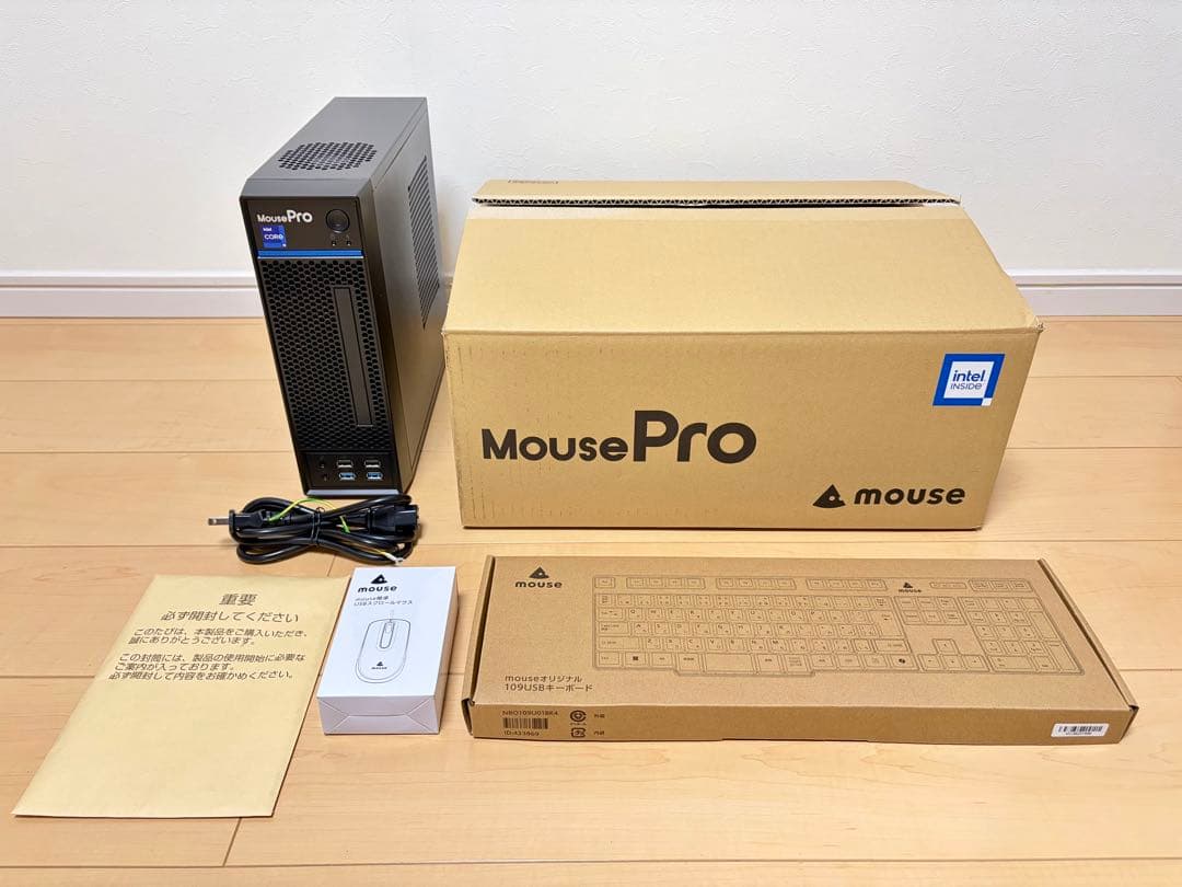 t*3様 【ほぼ未使用】MousePro i9-14900 64GB 4TB