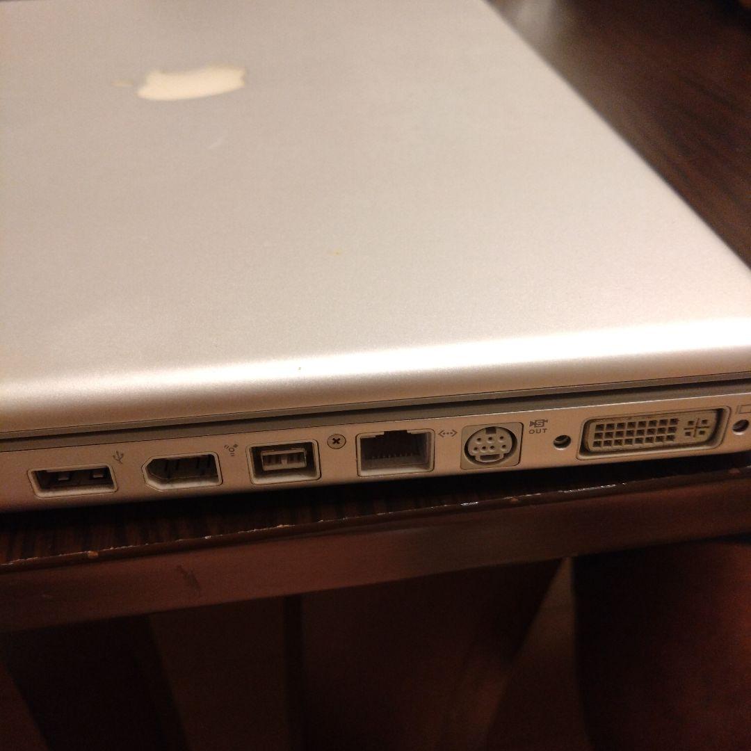 Apple MacBook シルバー　ジャンク