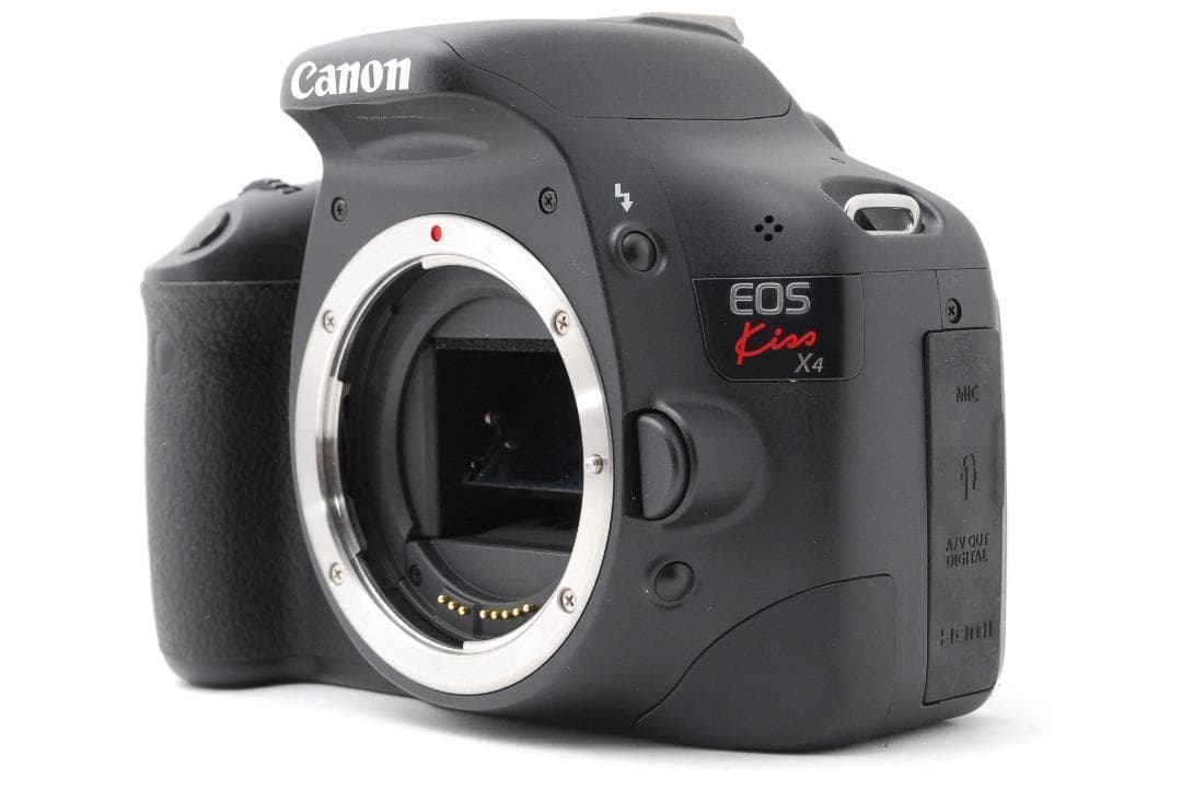 【使用感少美品】Canon Kiss X4　スマホ転送　便利な中望遠レンズ　動画