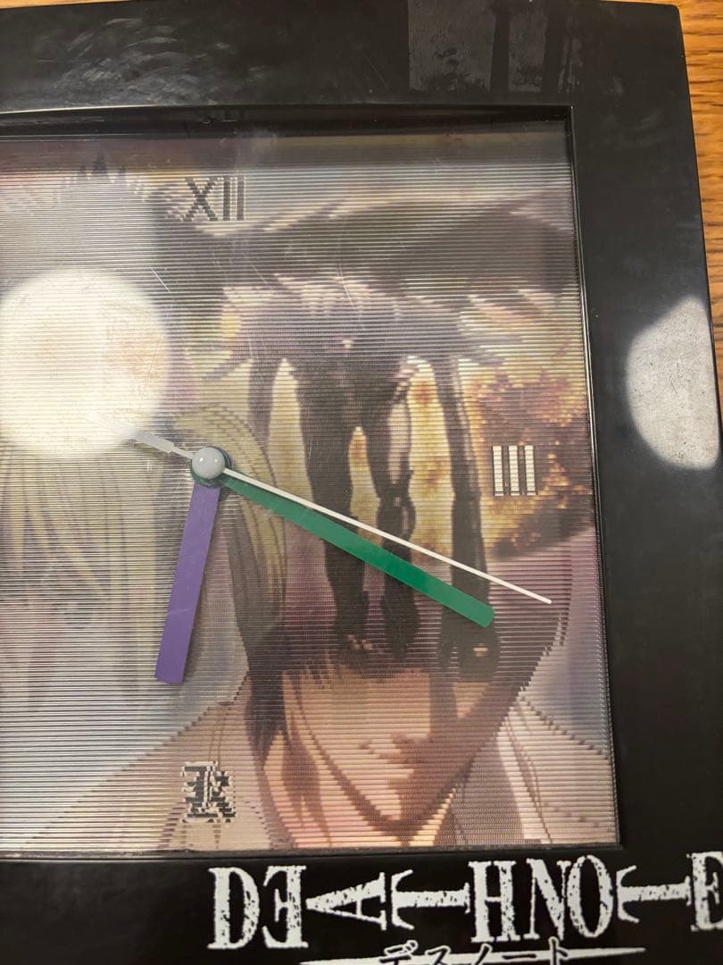 DEATH NOTE 時計 アニメキャラクターデザイン