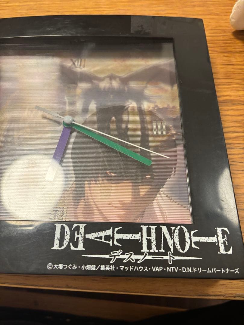 DEATH NOTE 時計 アニメキャラクターデザイン