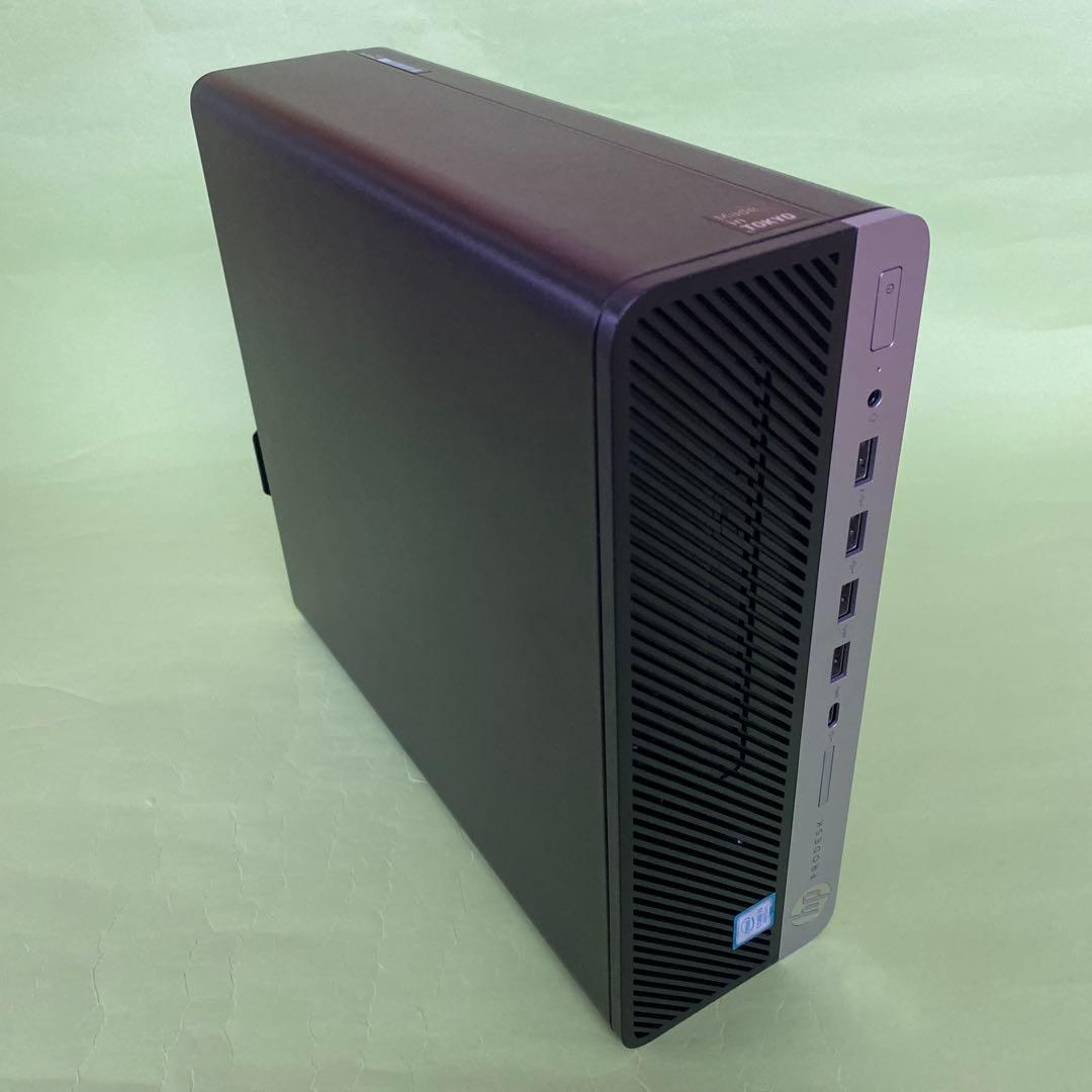 Windowsデスクトップ HP Prodesk 600 G4 SFF/8GB/256GB