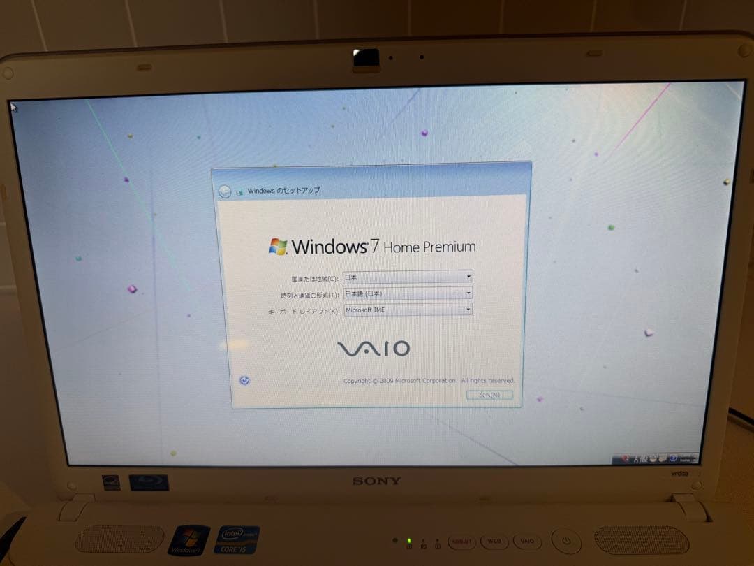 完備　美品　Sony VAIO ノートPC VPCCB49FJ パソコン