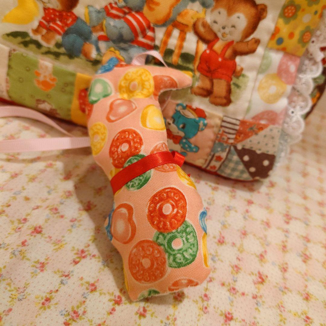 ハンドメイド　パッチワークミニバッグ