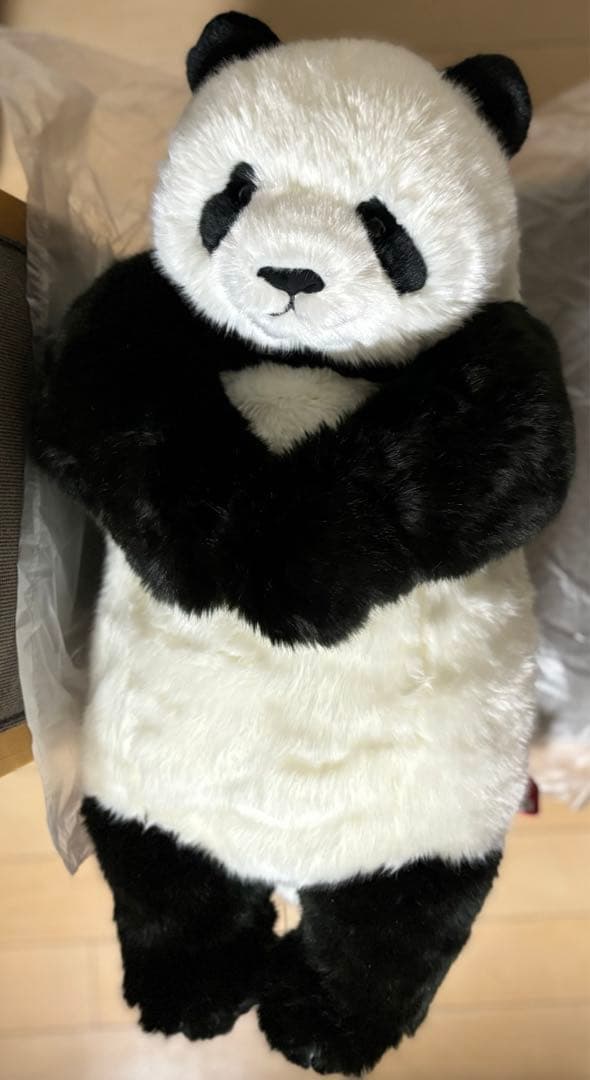 【タグ付き新品】上野動物園　パンダ　抱っこパンダ　ぬいぐるみ