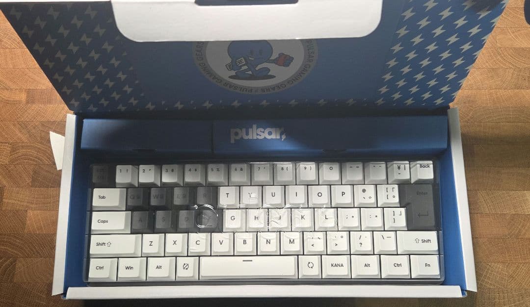 Pulsar PCMK3 HE 60 JIS キーボード 使用済み