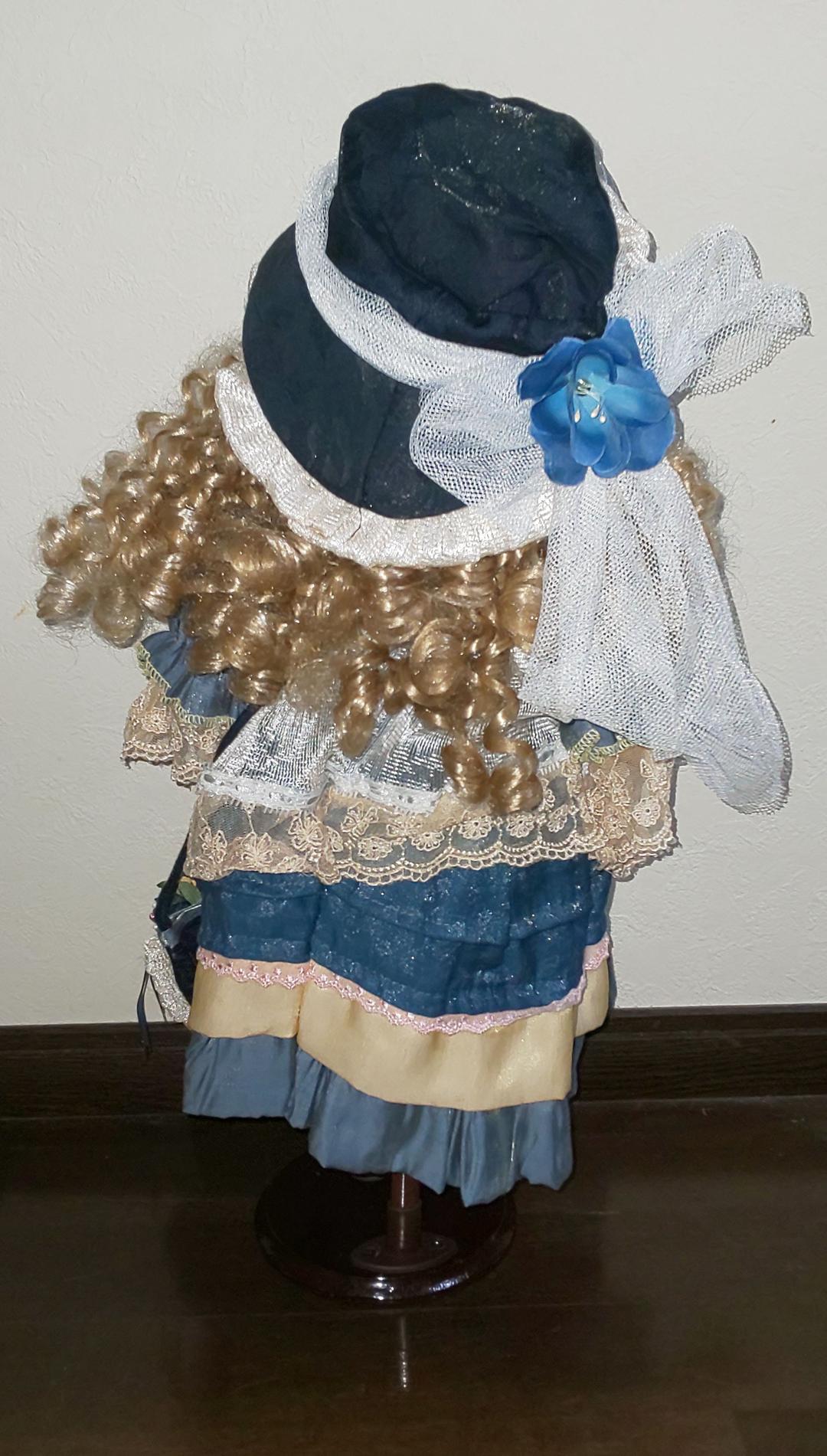 ドール人形　ビスクドール　アンティーク　人形