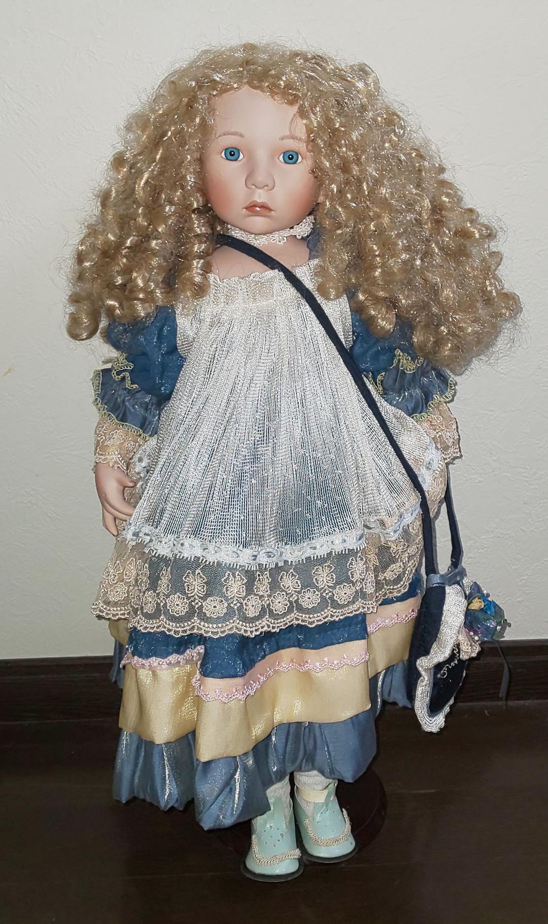 ドール人形　ビスクドール　アンティーク　人形