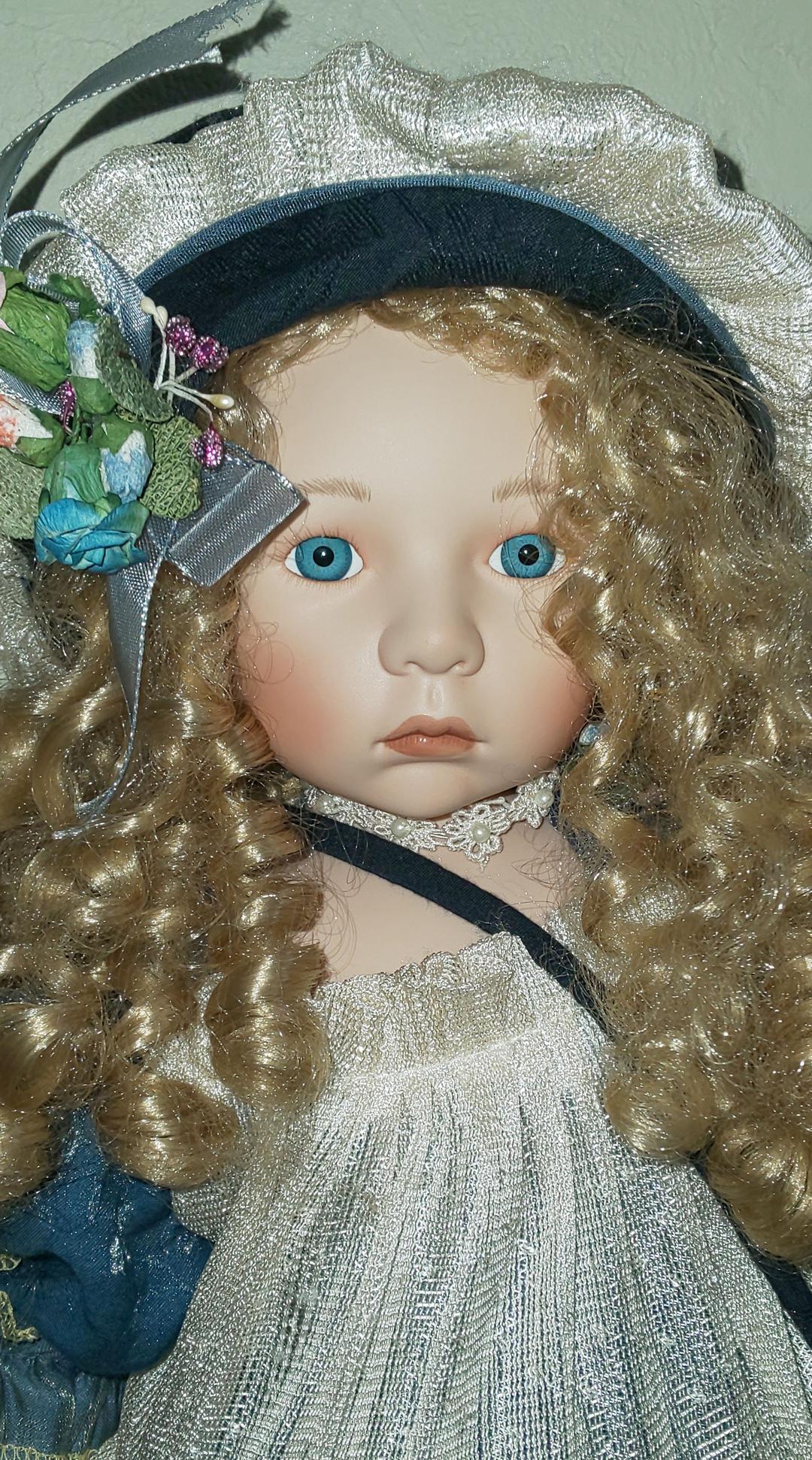 ドール人形　ビスクドール　アンティーク　人形