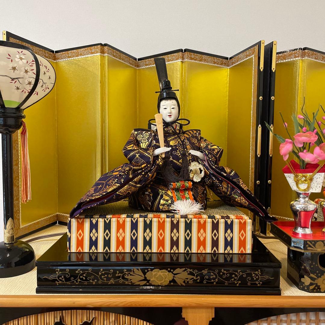 伝統的な雛人形セット　7段