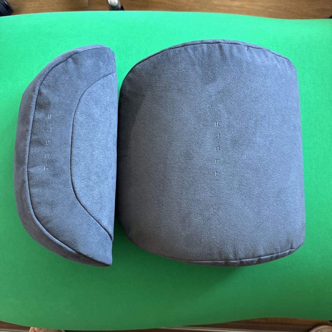 テスラ モデルY モデル3 ヘッドレスト ランバーサポート 純正